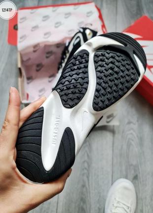 Чоловічі кросівки чорно-білі nike zoom 2k white black8 фото