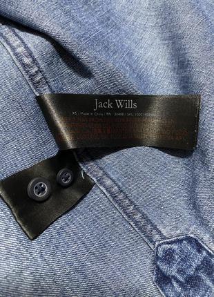 Jack wills рубашка джинсова2 фото