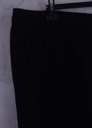 Жіночі лляні бриджі tu uk22  56р. 4xl, чорні, льон4 фото