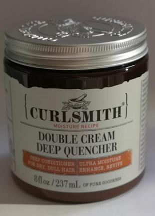 Глибоко зволожувальний крем для волосся curlsmith double cream deep quencher, 237 мл3 фото