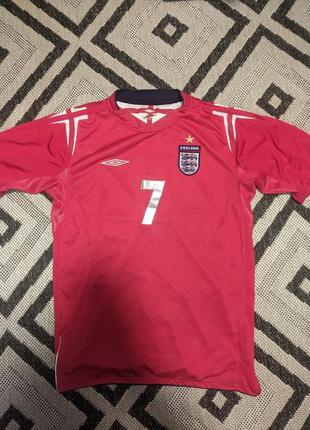 Футболка футбольна збірна англії england football team umbro