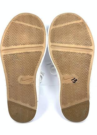 Кроссовки кожаные nike 7