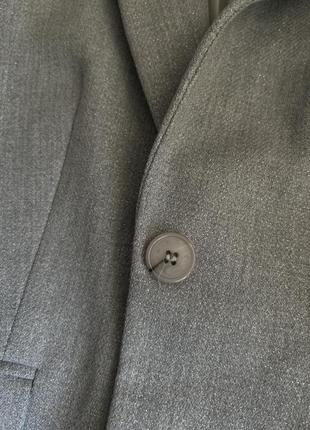 Пиджак серый в идеальном состоянии2 фото