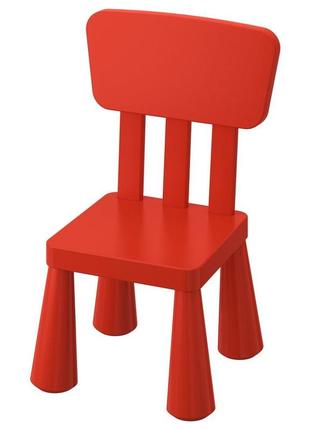 Mammut маммут, детский стул, для помещения/улицы, красный