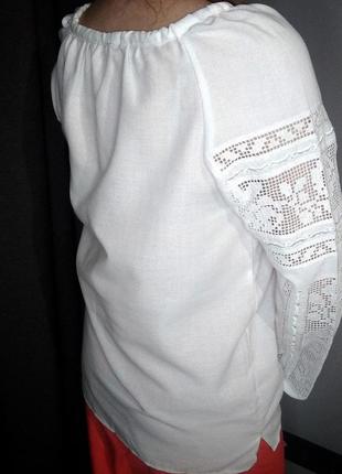 Українська вишиванка / біла рубашка / блуза5 фото