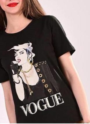 Футболка женская 🇹🇷 туречковина   ❤️качество супер 🌱 бавовна1 фото