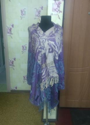 100%  пашмина! нежнейший шарф палантин pashmina