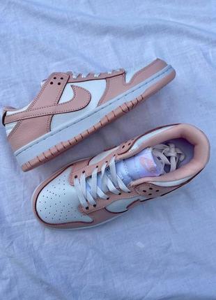 Кросівки nike dunk disrupt pink white 2