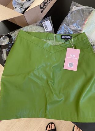 Зеленая юбка1 фото