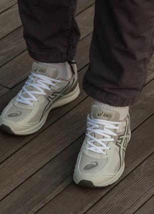 Кроссовки в стиле asics gel beige качественные удобные кроссовки топового качества премиум трендовые мужские2 фото