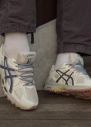 Кроссовки в стиле asics gel beige качественные удобные кроссовки топового качества премиум трендовые мужские3 фото