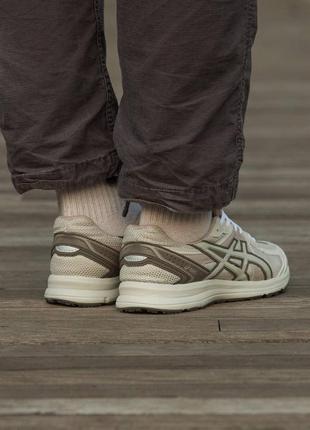 Кроссовки в стиле asics gel beige качественные удобные кроссовки топового качества премиум трендовые мужские5 фото