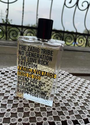 Парфуми zadig &amp; voltaire this is us!