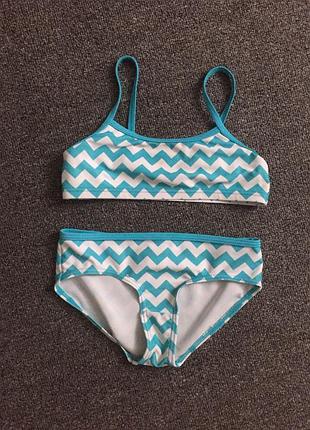 Купальник топ і плавки зигзаг 3-5 років 92-98 см alive