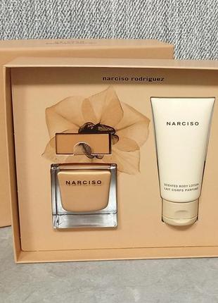 Narciso rodriguez narciso ambree подарочный набор для женщин (оригинал)