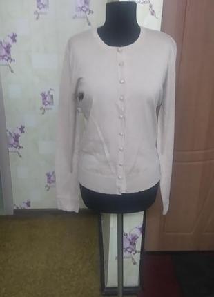 Коттон і кашемір! ніжна базова фірмова кофта brigitte von boch р. м