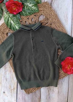 Кофта светер поло реглан на мальчика реглан свитер на мальчике2 фото