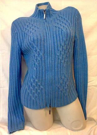 Тепла кофта на змійці 3