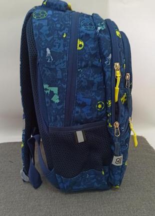 Рюкзак шкільний для хлопчика gopack go22-175m-7 football game2 фото