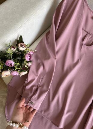 Шифонова рожева блузка yessica5 фото