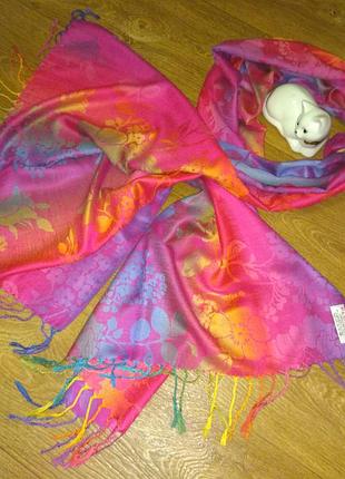 Яркий шарф #розвантажуюсь