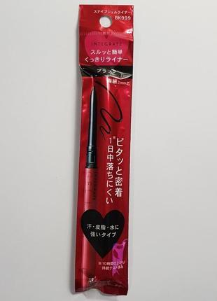 Вологостійкий олівець для очей shiseido integrate snipe gel liner японія2 фото