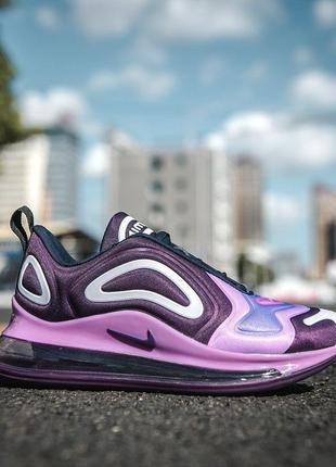 Кроссовки женские nike air max 720, фиолетовые (найк аир макс, найки, кросівки)1 фото