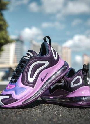 Кроссовки женские nike air max 720, фиолетовые (найк аир макс, найки, кросівки)3 фото