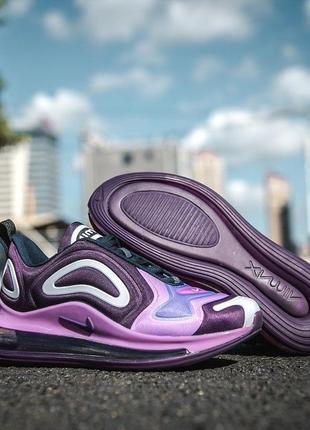 Кроссовки женские nike air max 720, фиолетовые (найк аир макс, найки, кросівки)4 фото