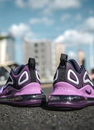 Кроссовки женские nike air max 720, фиолетовые (найк аир макс, найки, кросівки)5 фото