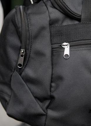 Спортивная сумка everlast черная тканевая для спортзала на 36 литров городская дорожная