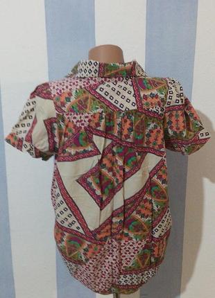 Легка натуральна блуза цікавого крою франція