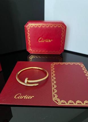 Брендовий браслет позолота