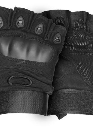 Перчатки тактические короткие han-wild hw75 black m ku-22