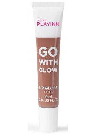 Блиск для губ inglot playinn go with glow lip gloss 22 відтінок