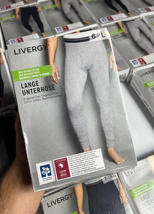 Хлопковые термо кальсоны, подштанники мужские x-livergy s размер