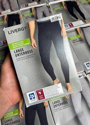 Хлопковые термо кальсоны, подштанники мужские x-livergy s размер