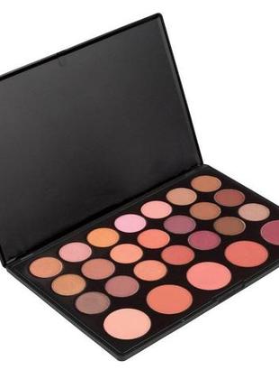 Палитра теней и румян coastal scents 26 shadow blush palette