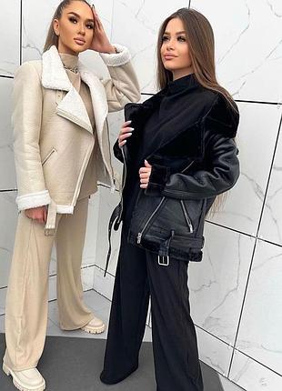 Дубленка авиатор 9