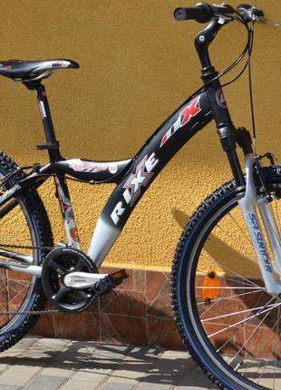 Велосипед mtb rixe 26" / s рама