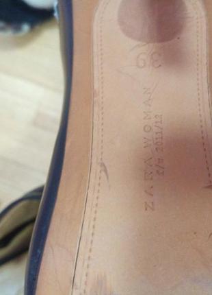 Шкіряні черевички zara6 фото