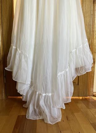 Платье винтаж платье винтаж свадебное на фотосессию выпускной раритет историческое платье сарафан брита7 фото