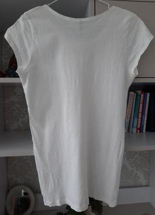 Белая базовая футболка2 фото