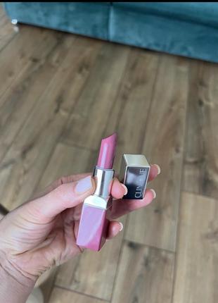 Помада 💄+ доглядаюча база  clinique pop lip colour + primer rouge intense +base повнорозмірна 14 plum pop