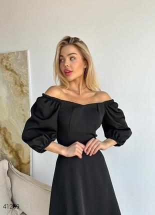 Сукня довжини міді3 фото