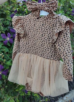 Боді на дівчинку 6-9м 2