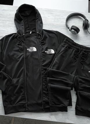 Зиппер + штаны ▪︎ спортивный костюм с капюшоном the north face