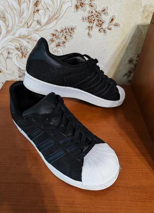 Adidas superstat женские черные