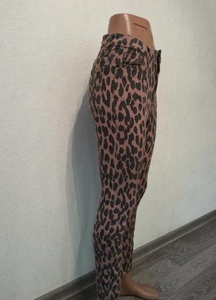 Леопардовые штаны, джинсы, брюки в обтяжку, скинни2 фото