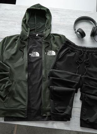 Зиппер + штаны ▪︎ спортивный костюм с капюшоном the north face